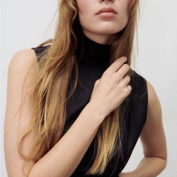 Zara Tops Zara Satin Effect Top Poshmark